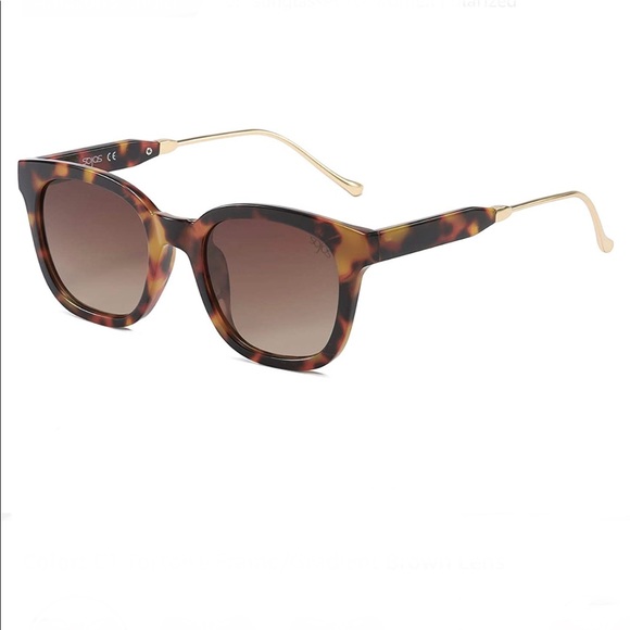 SOJOS Accessories - SOJOS Classic Square Polarized Sunglasses Unisex
